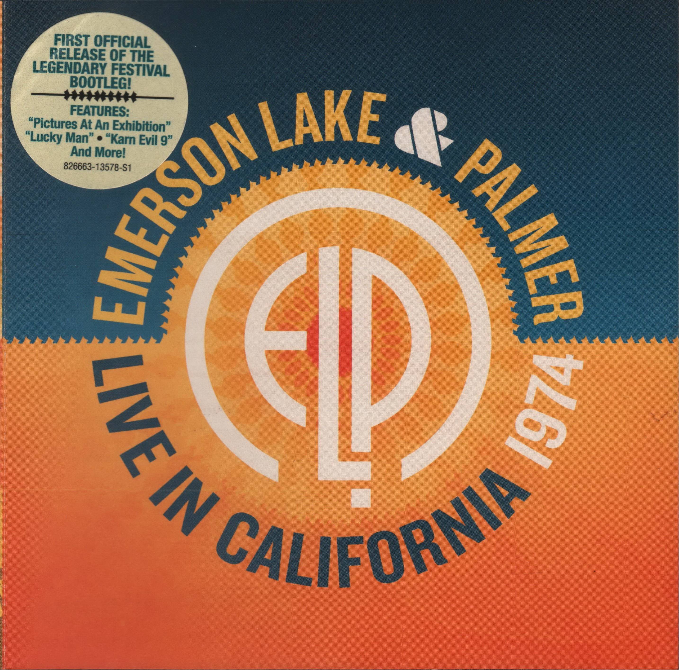 Emerson, Lake and Palmer Live At California 1974 [vk usa]